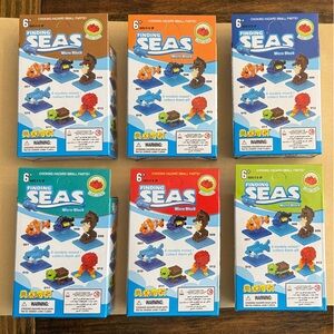 Bricks Intellect Finding Seas Micro Block Building Sets - Various Sea Creatures